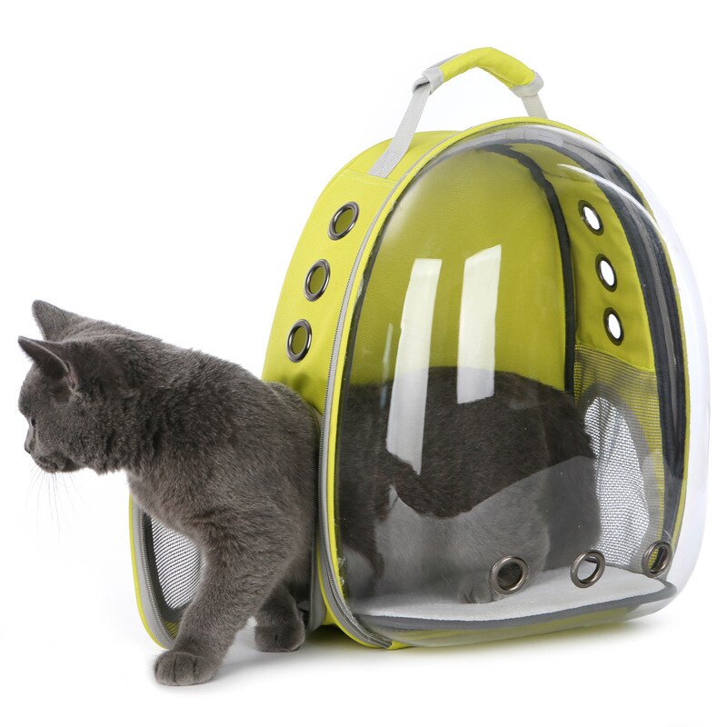 Astronaut Rugzak Voor Honden En Katten Ruimte Reizen Kat Zak Draagbare Outdoor Tas Huisdier Transparante Grote Capaciteit Pet Carrier