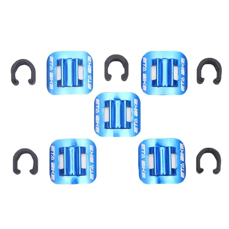 5 PCS Fiets Kabels Behuizing Bike Olie Buis Vaste Clips Fiets Remkabel Vaste Klem Conversie Zetel MTB