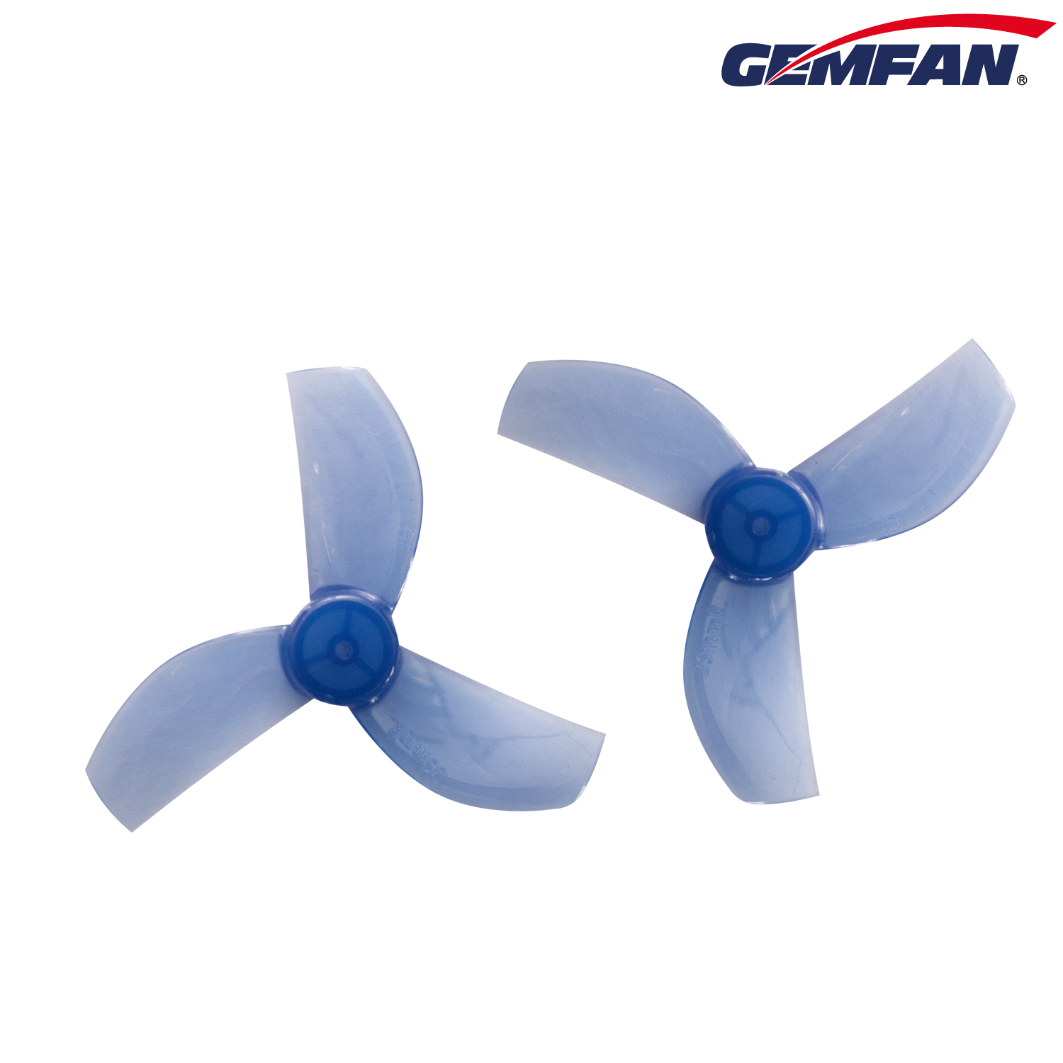 4 pares Gemfan 35mm-3 35mm 3 aspas PC Micro hélice 1,0mm para RC FPV Racing Freestyle FPV Tinywhoop Drones 08028 motores pieza de bricolaje