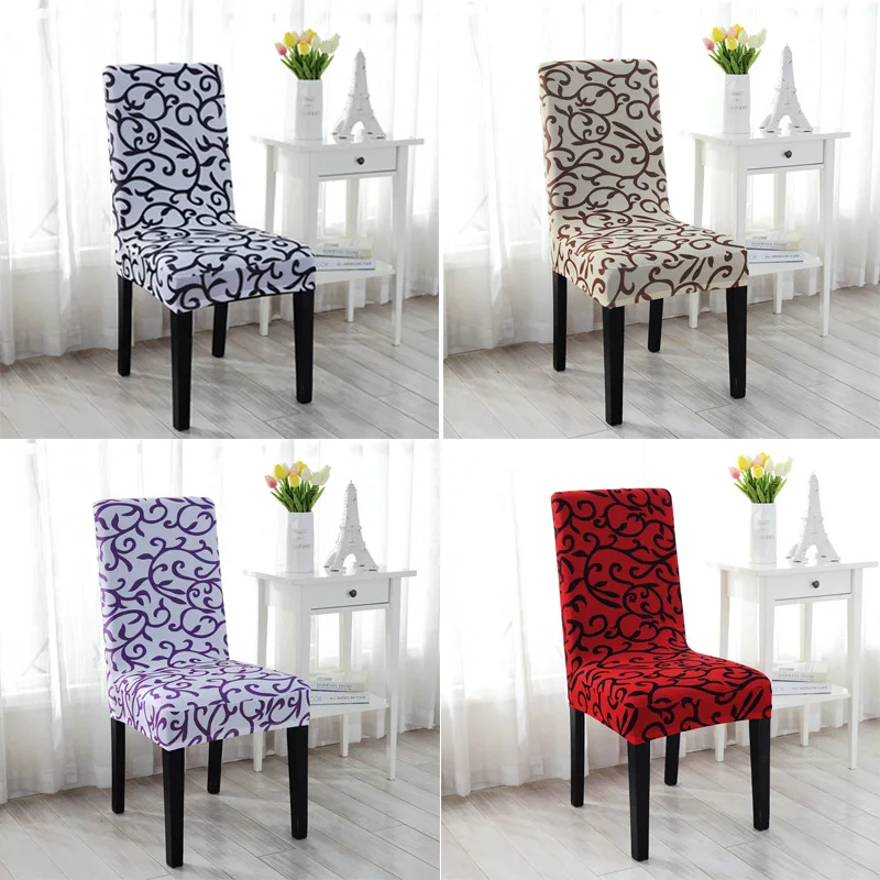 Stoffen Stoelhoes Voor Eetkamer Stoelen Hoezen Woonkamer Stoelhoes Voor Stoelen Voor Eetkamer/Keuken Stretch Stoel Hoes