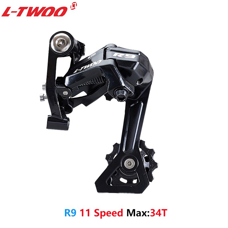 LTWOO – dérailleur arrière de vélo de route R2/R3/R5/R7/R9 7/8/9/10/11 vitesses, longue Cage Max 34T, pour Shimano 7/8/9/10/11 s: R9 11S