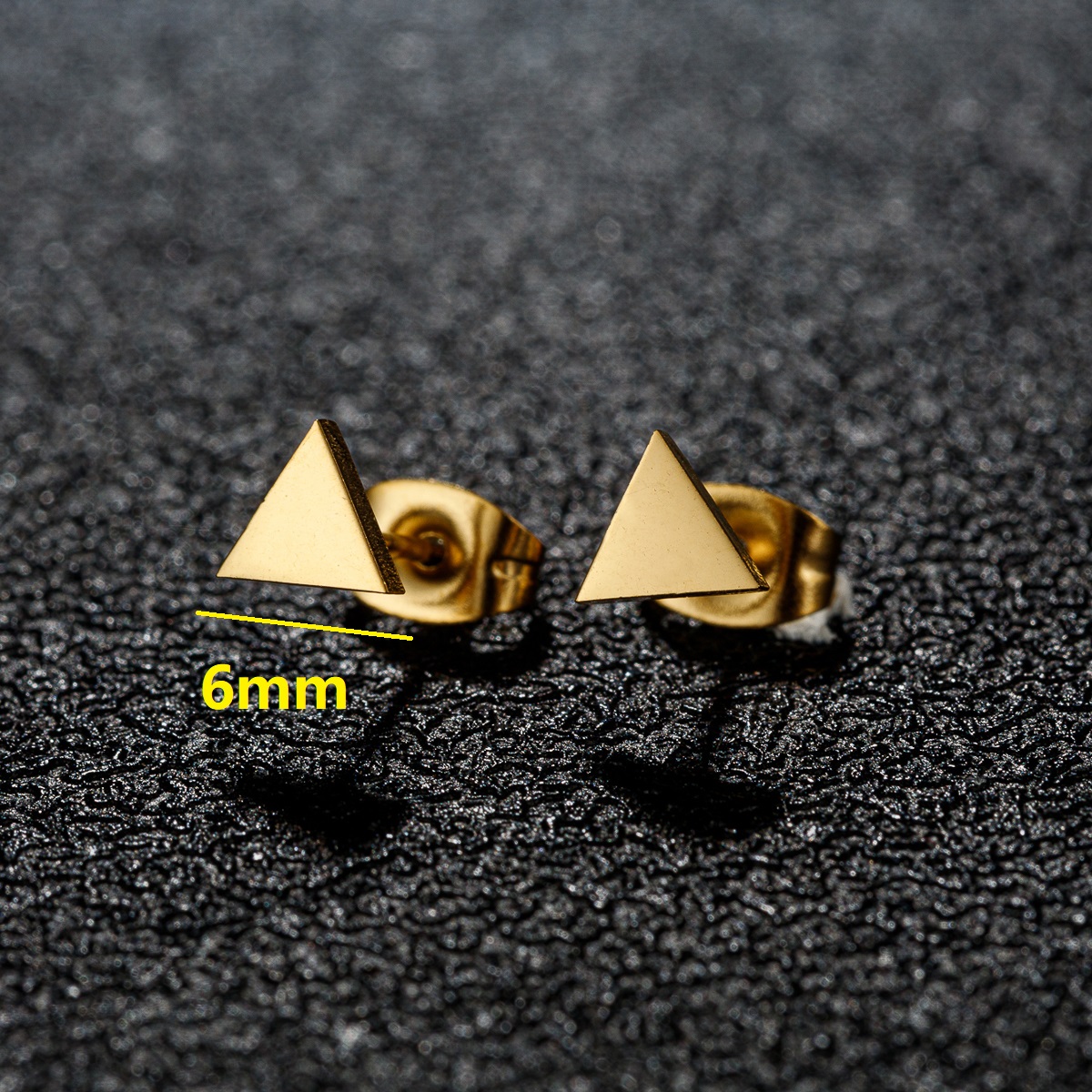 Roestvrijstalen Bliksemschicht Oor Piercing Oorbellen Meisje Punk Donder Gouden Trendy Vrouw Oorbel 2024 Premium Sieraden: Rood / Licht Geel Kleur