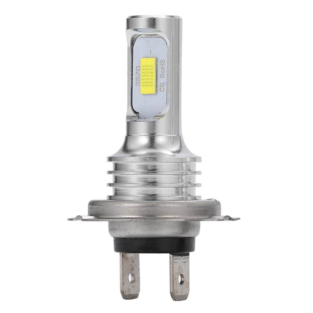 2 stk.  h1 led-forlygter til bil 880 881 9005 9006 h3 h15 h4 h7 h11 bilpære, fjernlys, nærlys, tågelygter til langdistancekørsel 12v 6000k