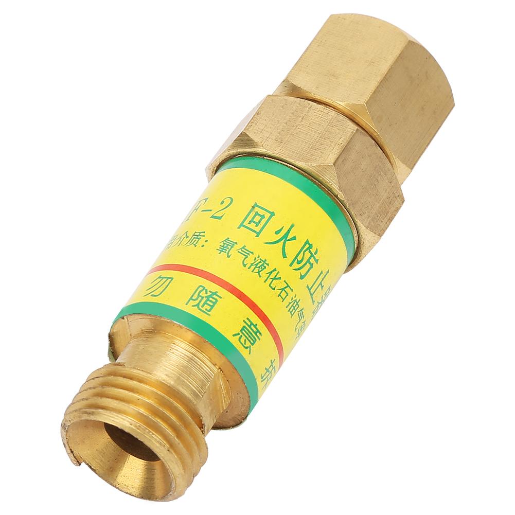 Oxygen Acetylene Flashback Arrestor Fuel Safety Valve Welding/Cutting Torch Fireback Preventer Welding Cutting Tool