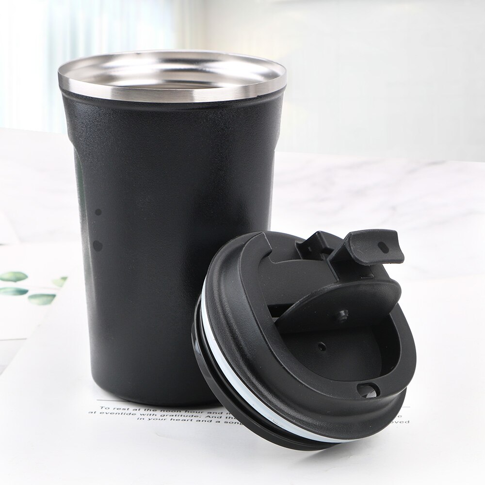 380/510ml resor termokopp bil termos mugg dubbel rostfritt stål 304 kaffemugg läckagesäker termosmugg för