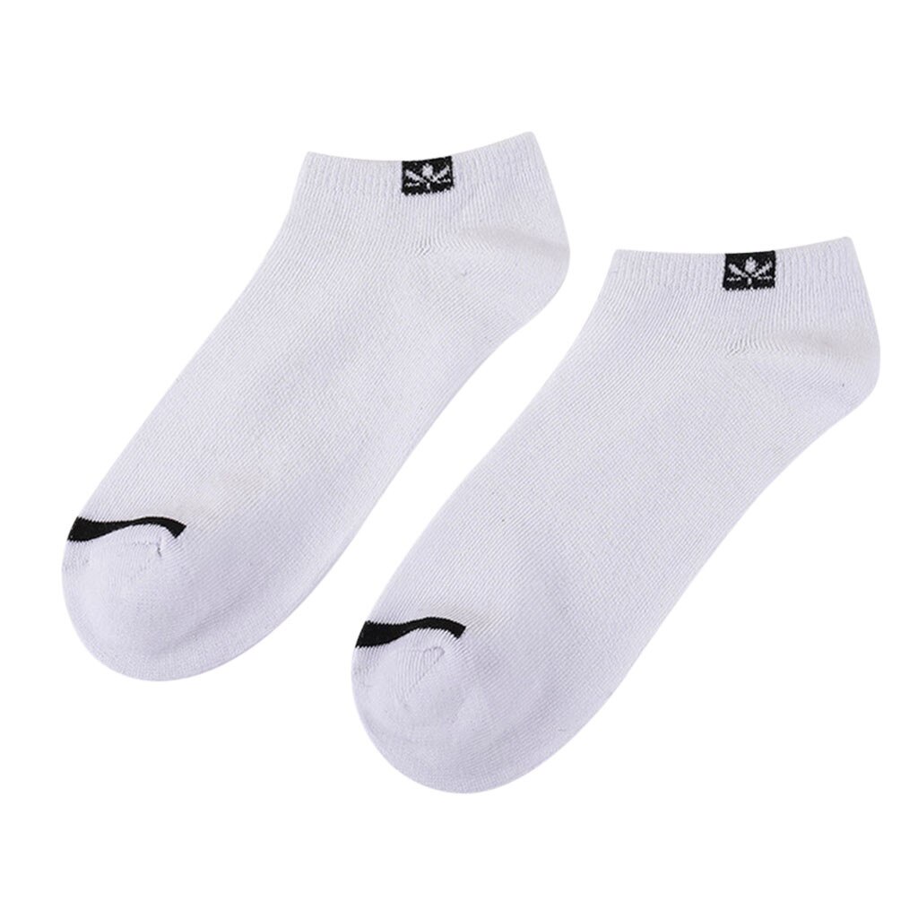 Men Stripe Boat Socks Ultra-thin Elastic Short Socks Male Casual Harajuku Breathable Little Pineapple Heap Socks Py6: White