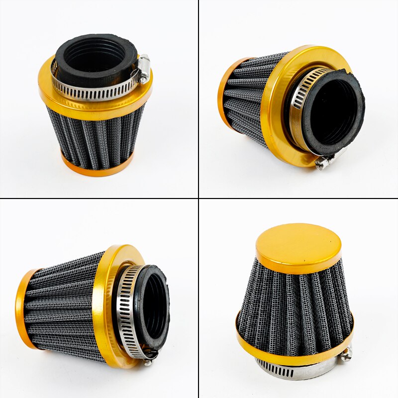 Universal 35Mm 38Mm 42Mm 45Mm Motorfiets Paddestoel Hoofd Carburateur Luchtfilter Cleaner Intake Pijp Gewijzigd Scooter motocross Atv