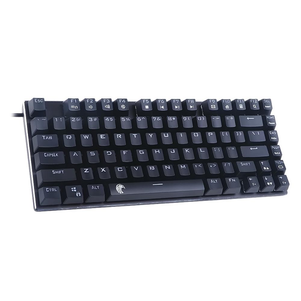 Z88 RGB Backlit Small Mechanical Keyboard Outemu Switches Tenkeyless No Number Pad 81 Keys Mini Gaming Keyboard for Typist Gamer: Black / Outemu Blue