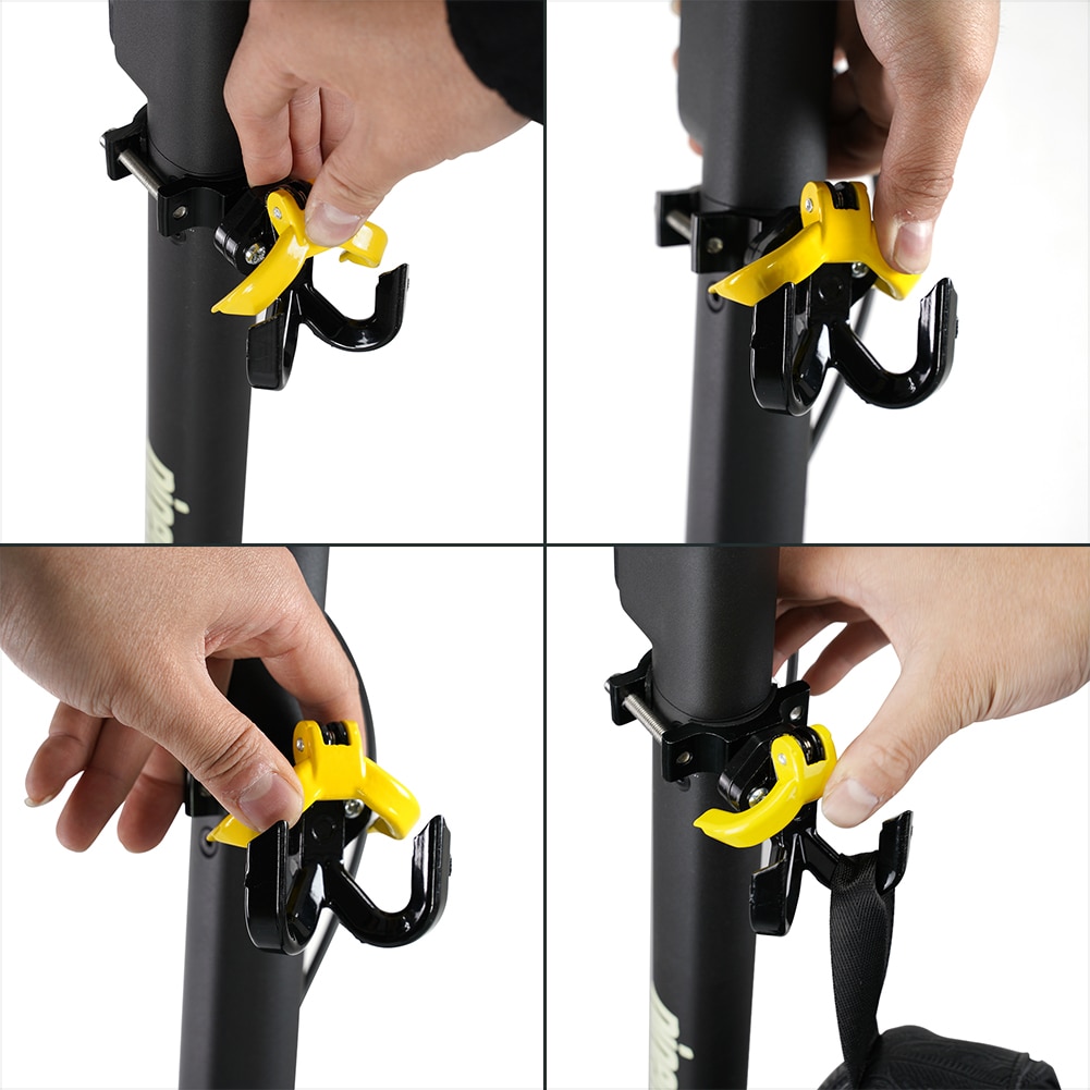 Aluminium Universalm Elektrische Scooter Zak Bagage Helm Haak Met Schroef Voor Xiaomi Mijia M365 Accessoires