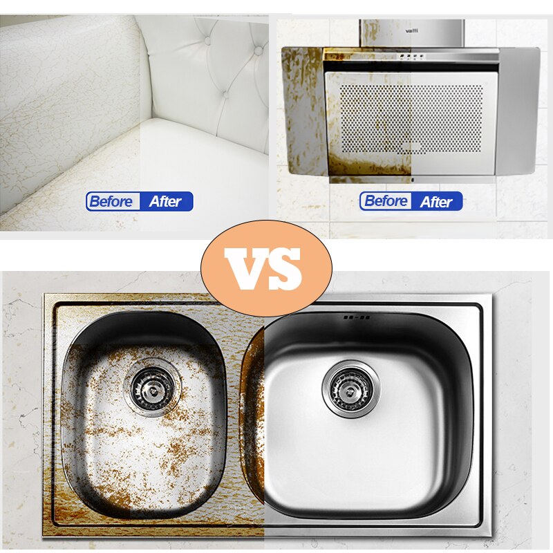 50 Stks/partij Grijs Magic Sponge Melamine Spons Eraser Home Cleaning Sponzen Afwas Spons Voor Keuken Badkamer