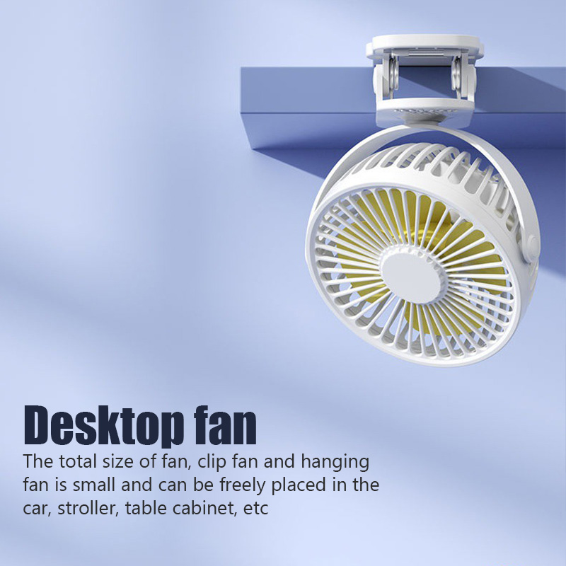 Draagbare Mini Hand Clip Fan USB Stille Desktop Elektrische Ventilator Studentenslaapzaal Kleine Koeling Ventilador ventilator Lucht Coole