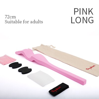 Civière de pied en bois pour la danse de Ballet, outils de mise en forme du cou-de-pied, rehausseur d&#39;étirement, accessoires de Ballet, fournitures d&#39;exercices en bois: PInk For Adults