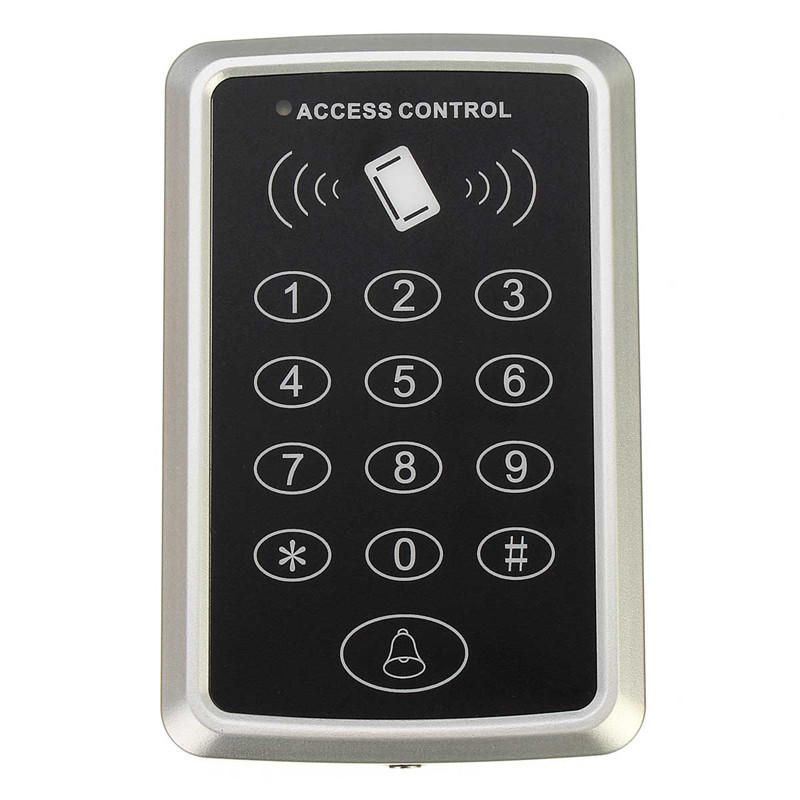 125khz Rfid Access Control Press Keypad RFID Door Access Control System Door Lock Controller Door Opener With 10pcs KeyCard