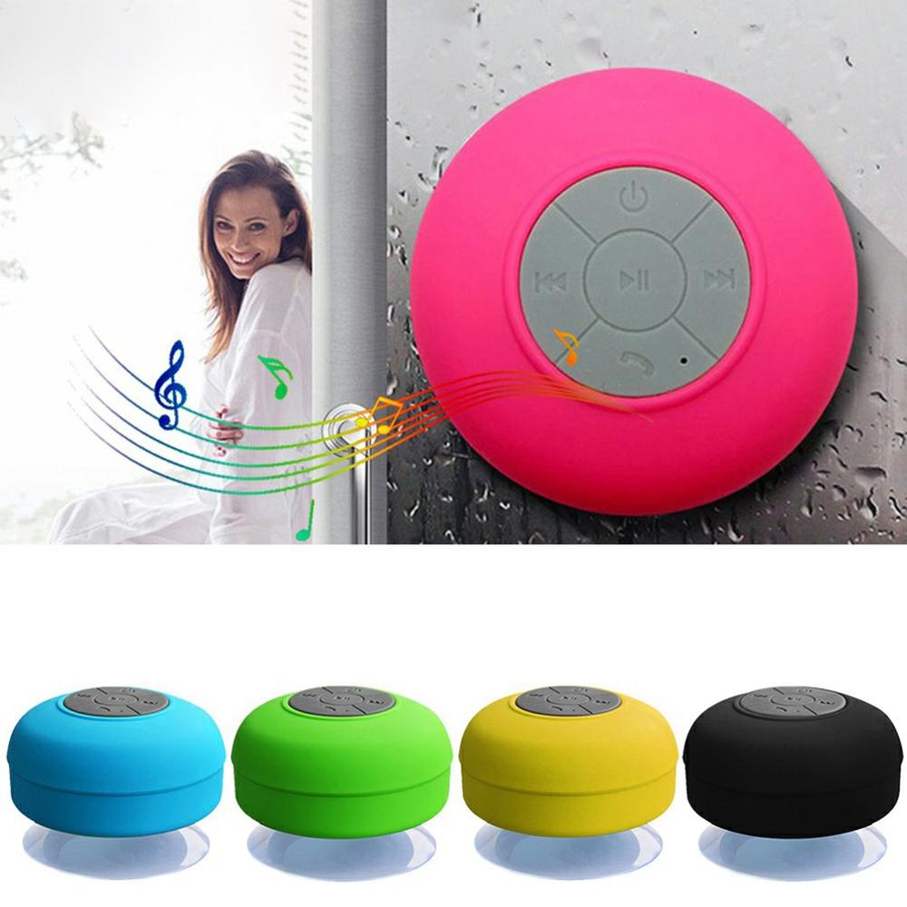 Mini haut-parleur Bluetooth Portable étanche sans fil mains libres haut-parleurs, pour douches, salle de bain, piscine, voiture, plage et Outdo