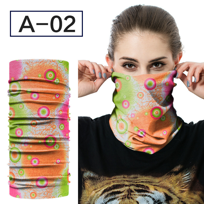 Solid Bandana Multifunctionele Magic Bicyle Hoofdband Sjaal Zachte Gezichtsmasker Naadloze Tubular Unisex Sjaals Hals Gait: 02