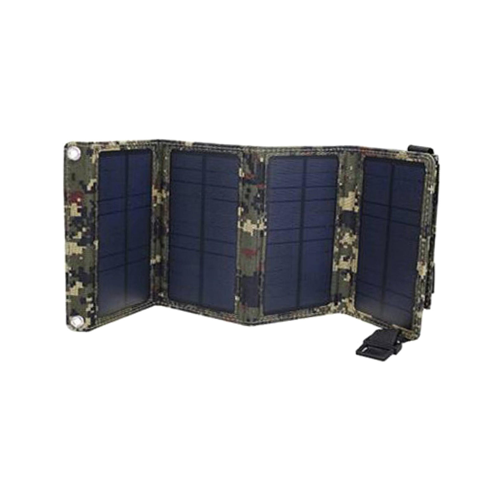 Portable Solar Panel 10W Waterproof USB Port Power Station for Hiking Tablet Smartphone