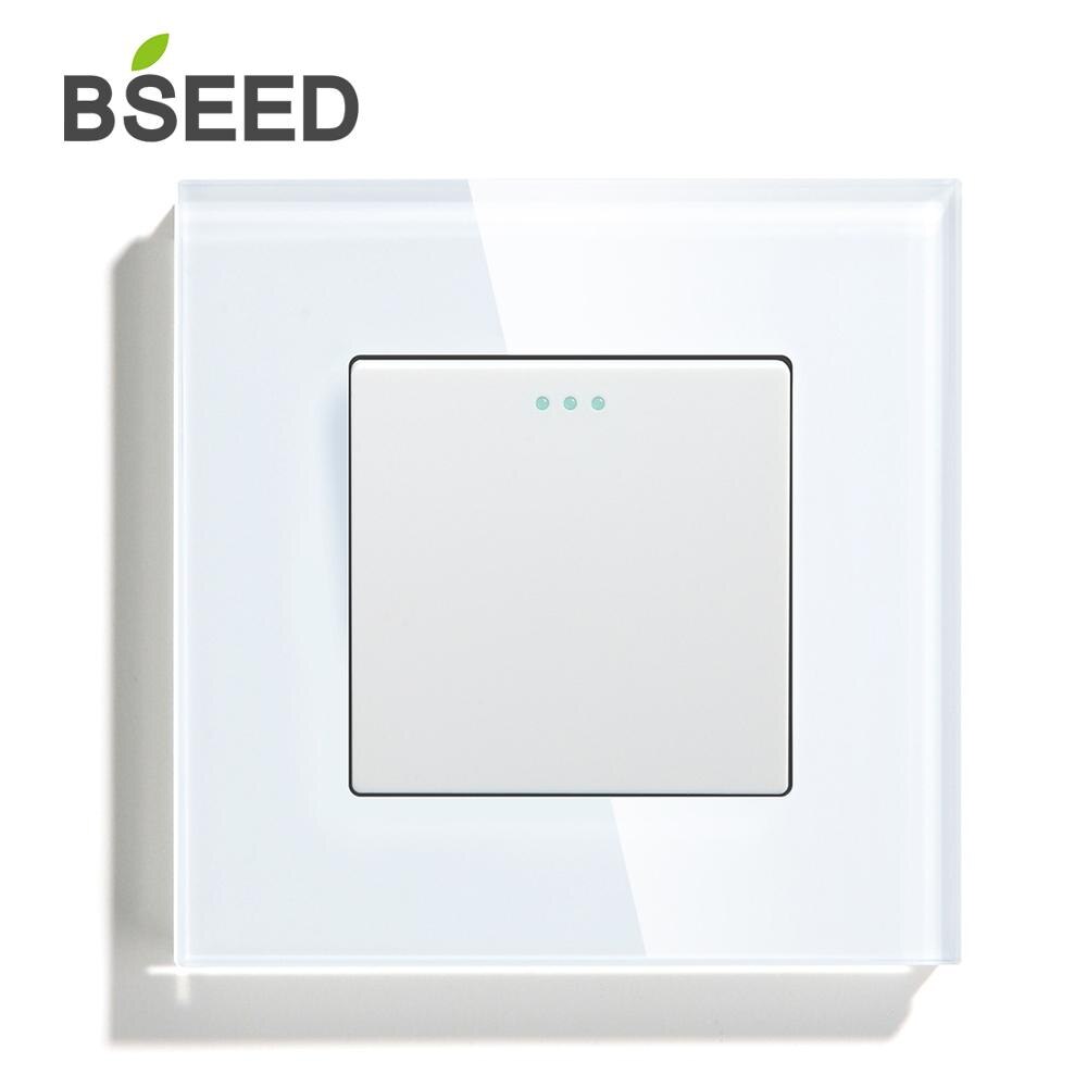 BSEED Switches Push Button 1/2/3Gang 1/2 Way Cryst... – Vicedeal