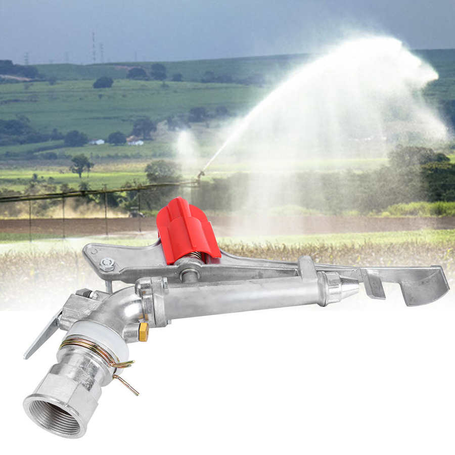 Irrigation Sprinkler 1.5 Inch DN40 Female Thread Rocking Arm Sprinkler Rotating Irrigation Garden Sprinkler Watering Accessories