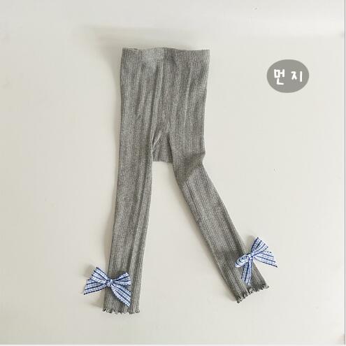Mallas para niños de 2-8 años, , primavera , pantalones con lazo de dibujos animados, pantis para niñas: 2 / M