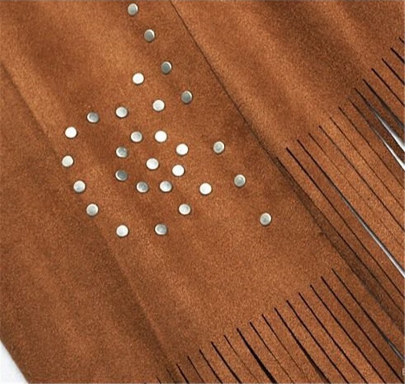 Colete feminino casaco de veludo nova mulher colete casaco de camurça étnica sem mangas borlas franjas coletes cardigan roupas femininas