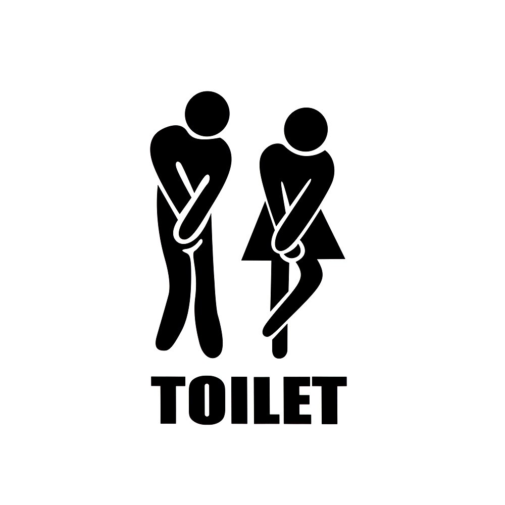 1pc toilet mærkater vandtæt aftageligt badeværelse væg klistermærke dør mærkater mr. & fru. kunst tilbehør til boligindretning: 2