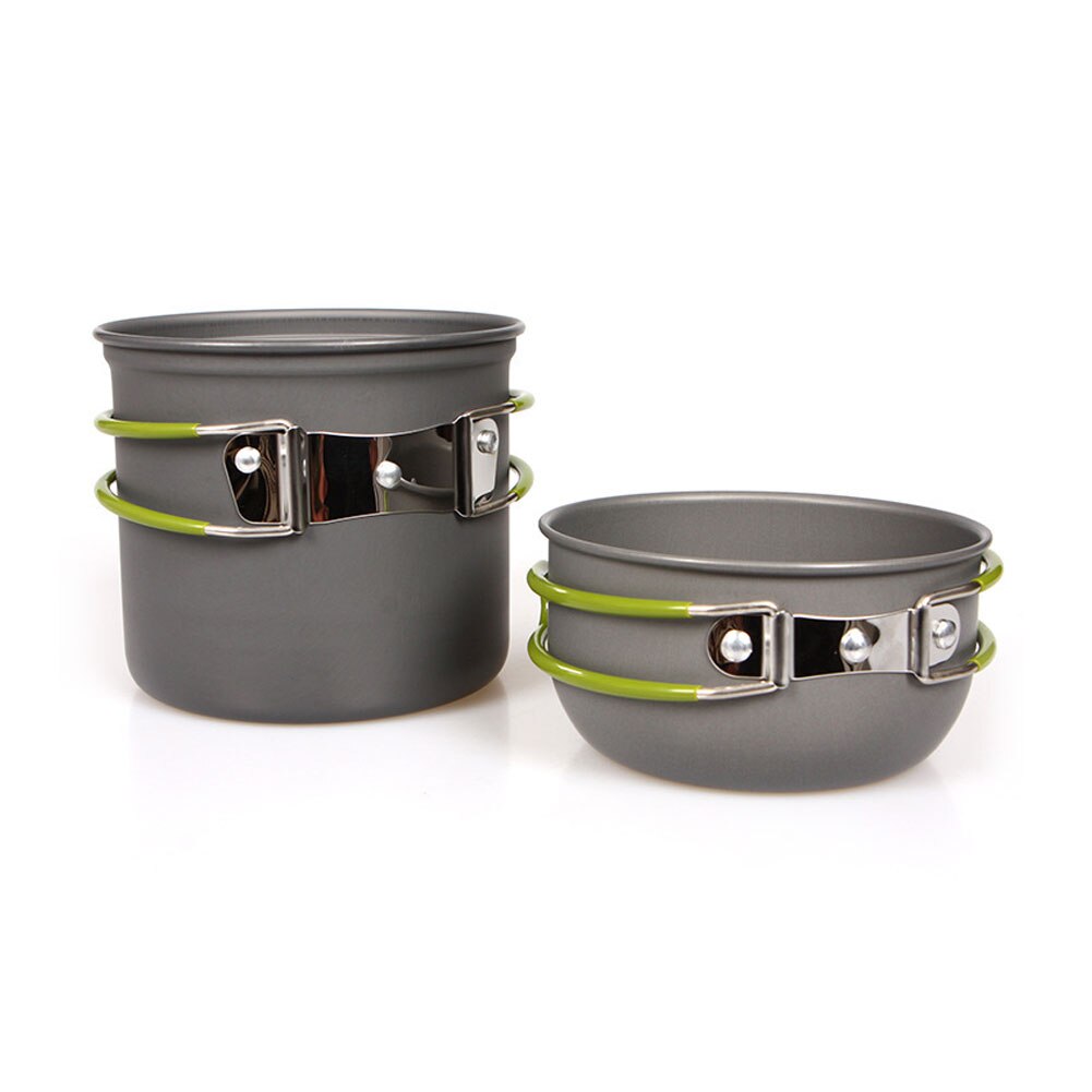 Reizen Camping Kookgerei Kit Koken Set Ultralight Outdoor Servies Set Toerisme Apparatuur Voor Wandelen Picknick