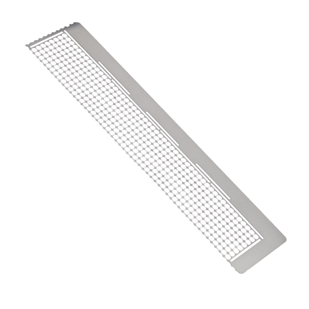 Diy diamantmaleri rustfrit stål lineal med 216 tomme gitre til diamantmaleri rundt fuldboremaskine & delvis boremaskine