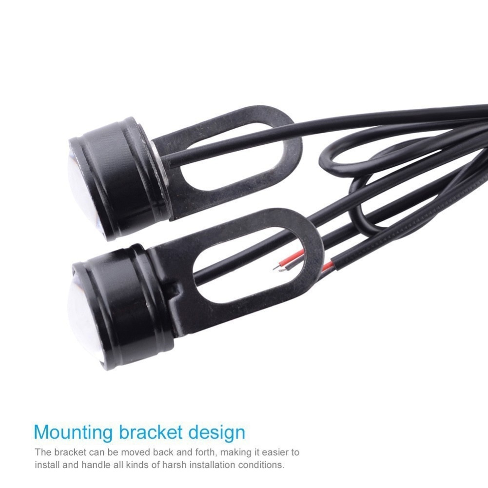 Foco LED para manillar de motocicleta, 2 uds., 5630 SMD, luz de conducción