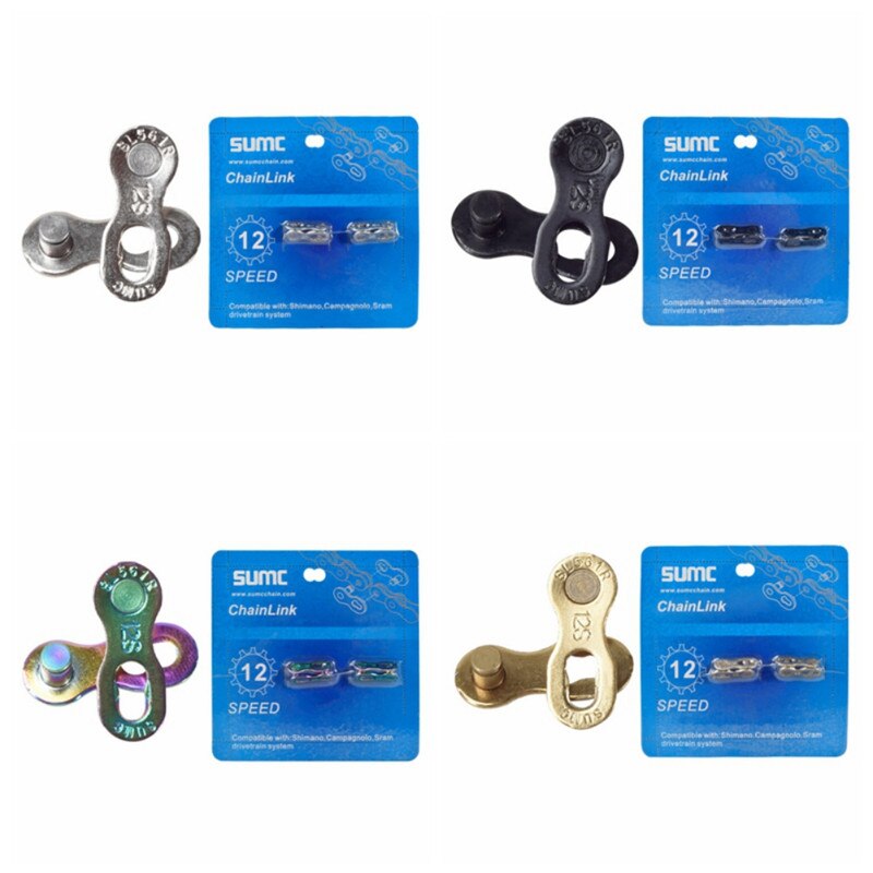 MTB Road Bike Bicycle Chain Quick Release Buckle Chain Buckles Speed Quick Release Buckle 6-12 Speed Disassembly Quickly Buckle