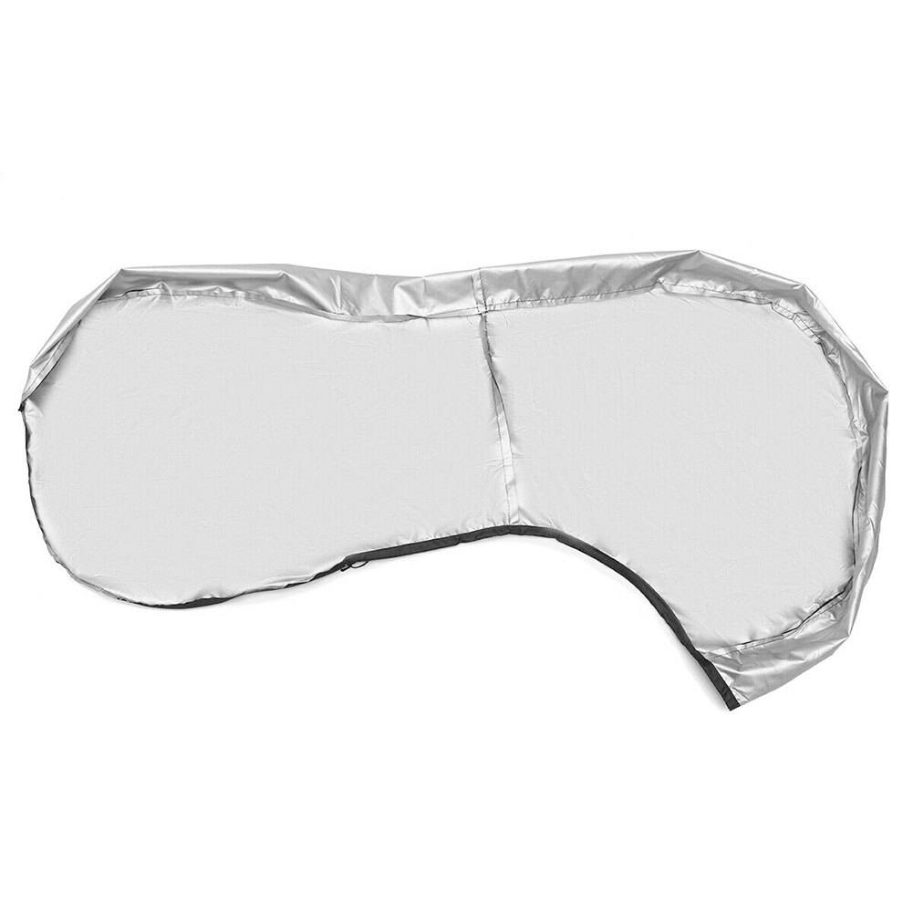 Utombordare båt vattentät anti repor svart motorskydd slitstark oxford tyg utomhus skydd regnrock hel motorskydd