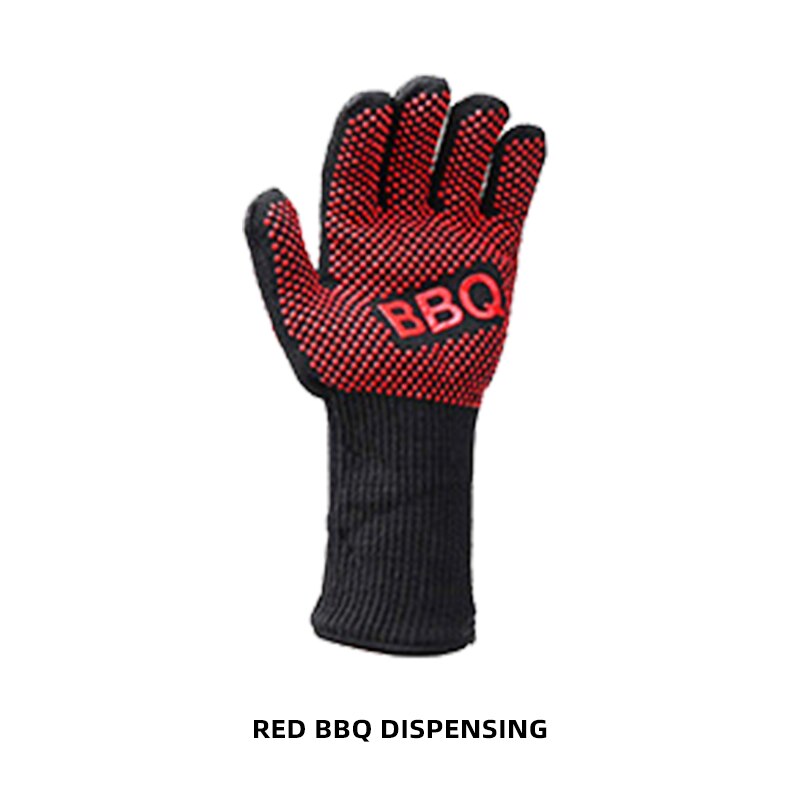 Gants multifonctions pour four à micro-ondes, maniques à poignée pour barbecue, résistant à la chaleur, ignifuge, pour la cuisson, outil de cuisine: 1pc  BBQ