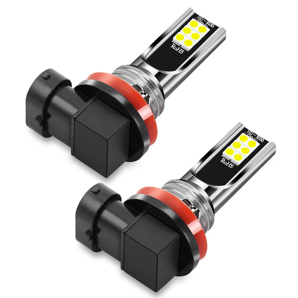2X H11 H8 LED Nebel Licht Lampen LED 6000K Weiß für Chrysler 300C Voyager PT Cruiser Grand Voyager Sebring pacifica Stadt Land