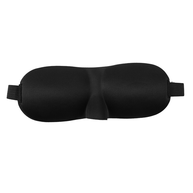 Masque oculaire de sommeil 3c, bandeau noir, aide au sommeil et au repos