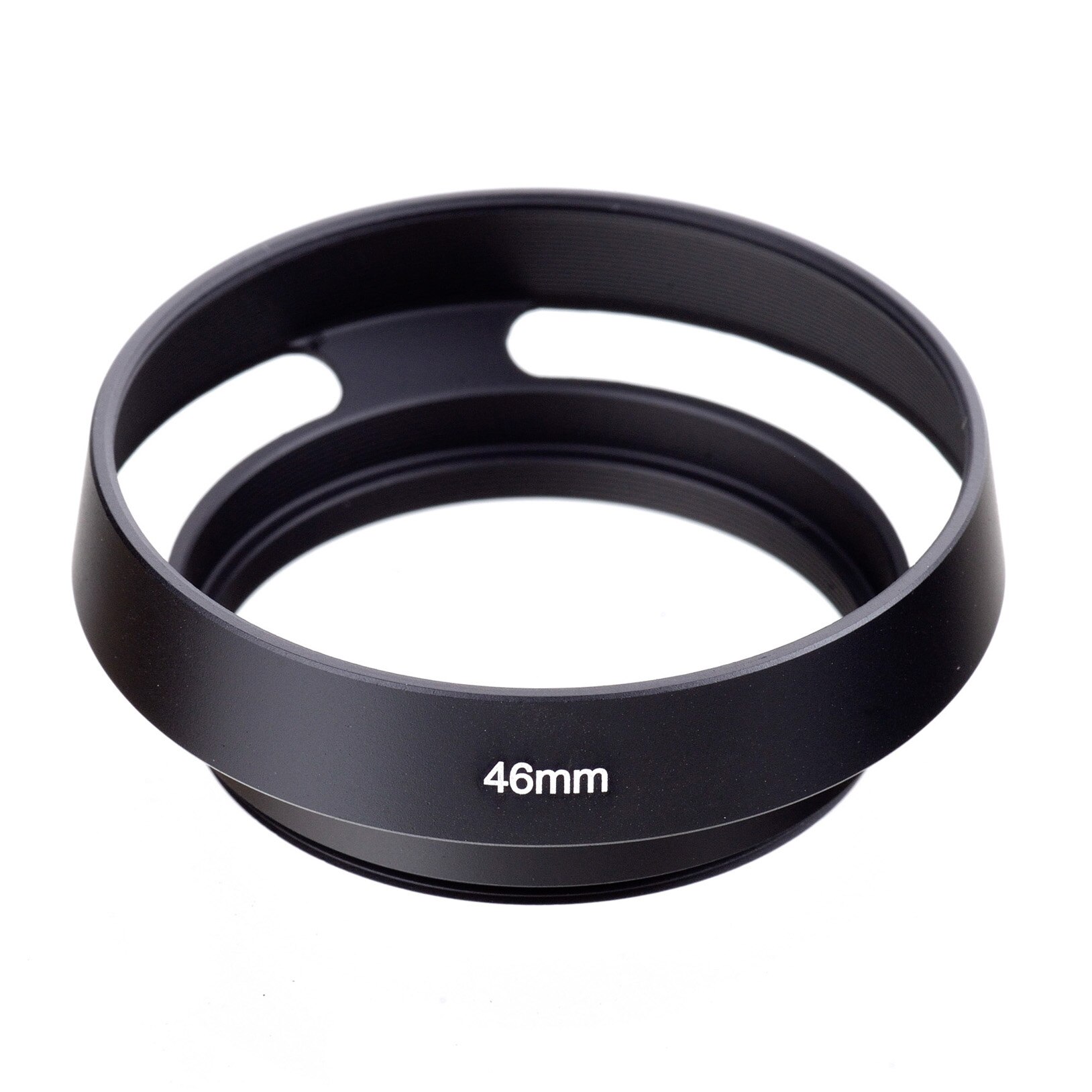 Capuchon d'objectif de caméra 46mm en métal ventilé à visser protection Lente pour Canon Nikon Sony Leica Olympus Pentax