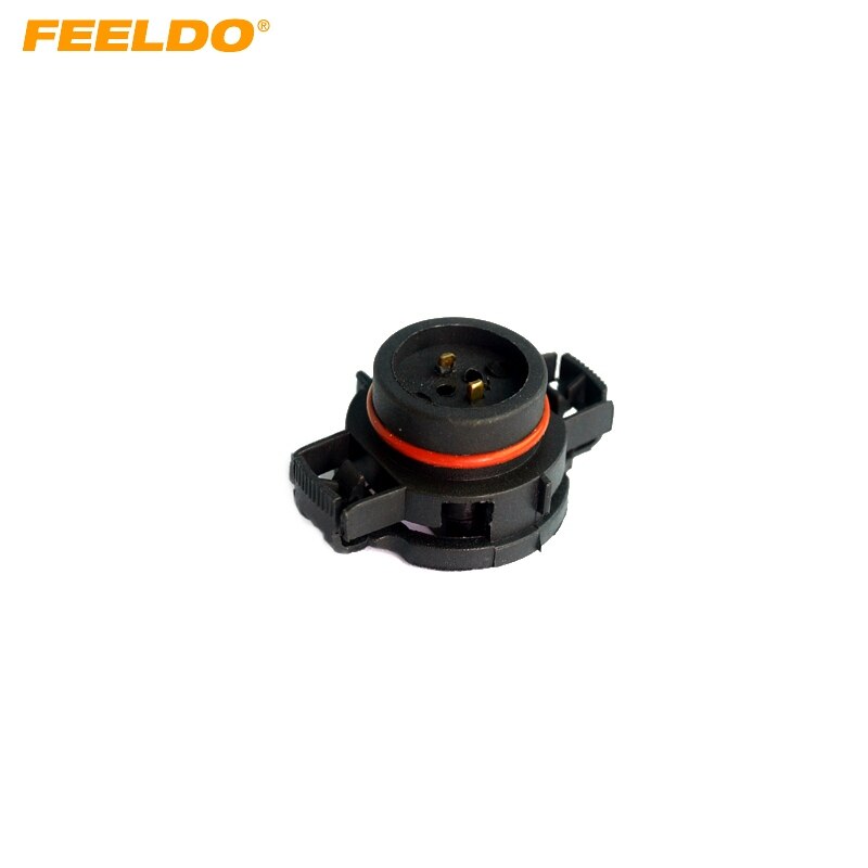 FEELDO 2 Stks H16/5202/2504/PSX24W Bollen Mannelijke Connector Voor Mistlampen Houder Plug # AM1865