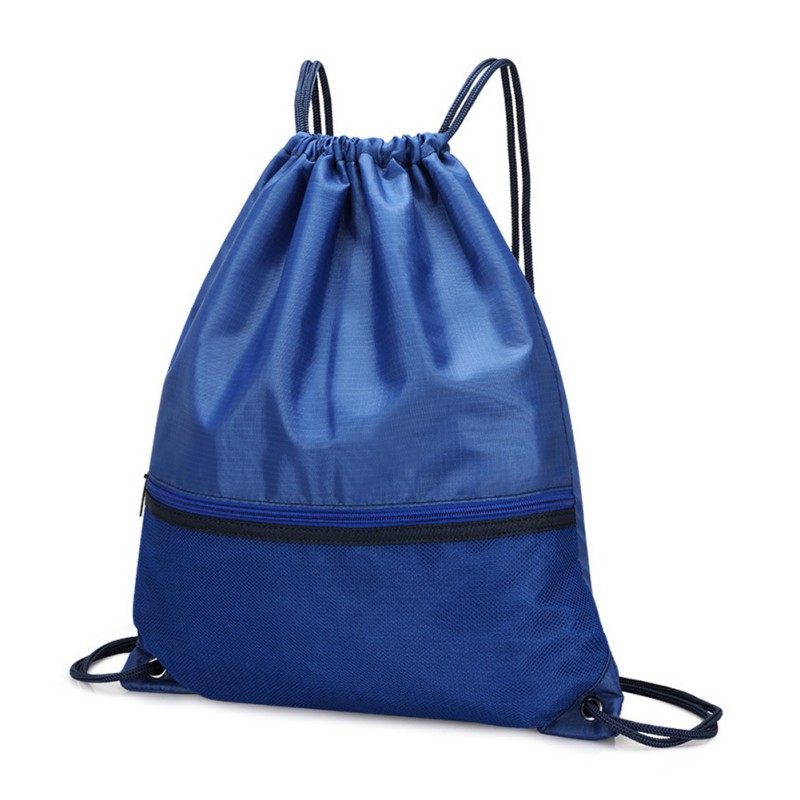 Basketballtasche mit kordelzug, trainingstasche, aufbewahrungstasche, fußball- und volleyballrucksack, faltbarer rucksack aus oxford-gewebe: L