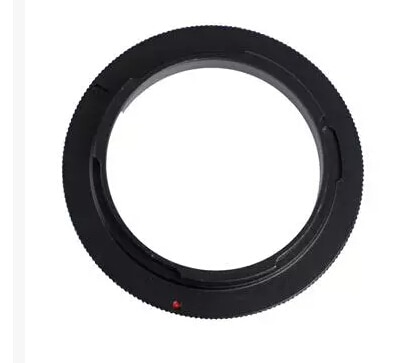 Zwarte Aluminium 52 Mm Macro Reverse Adapter Ring Voor Sony E Nex NEX-3 NEX-5 NEX-7 NEX-5N NEX-VG10 Nex-52 E mount