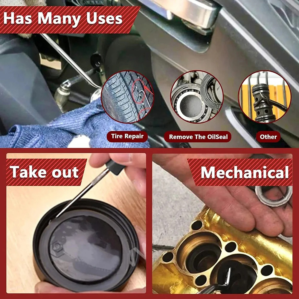 Auto Auto Fahrzeug Öl Dichtung Schraubendreher Set O-Ring Dichtung Dichtung Puller Remover Pick Haken Werkzeuge Abdichtung Reparatur werkzeuge 16 cm 4 Stücke
