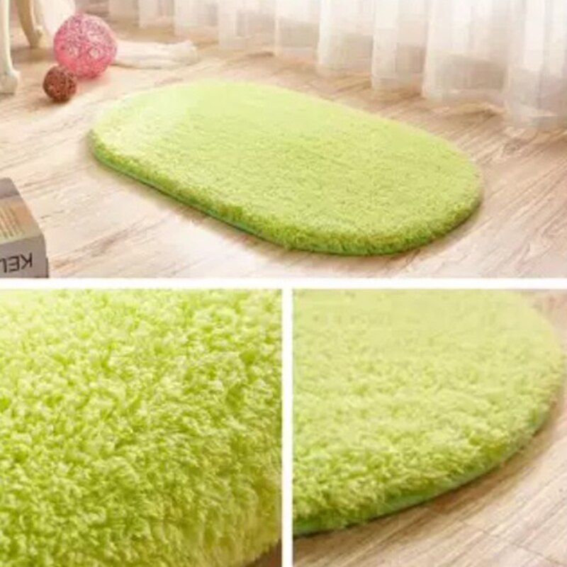 50*30 Cm Top Badkamer Tapijt Badmat Super Magische Anti-Slip Pad Kamer Ovale Tapijt Floor matten