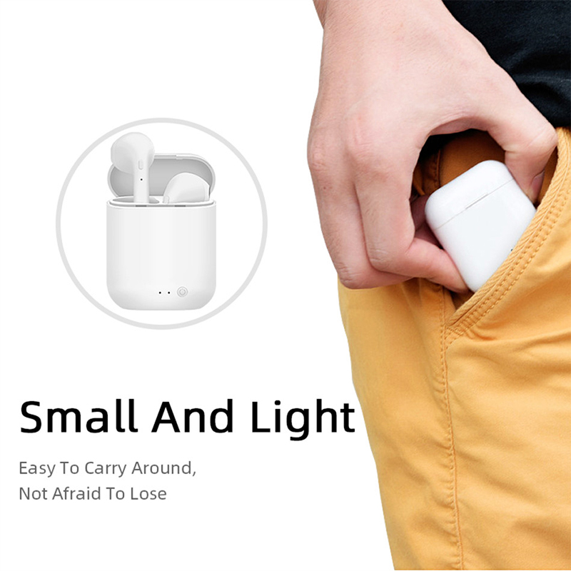 I12 Macaron Bluetooth-headset Mat Sport Stereofonisch Draadloos I12tws Bluetooth-headset 5.0