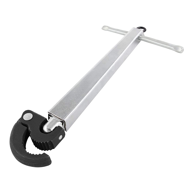 Telescoping Basin Wrench, Capacity of 3/8-Inch to 1-1/4-Inch, Basin Wrench Telescopic Long Reach 10-Inch to 17-Inch