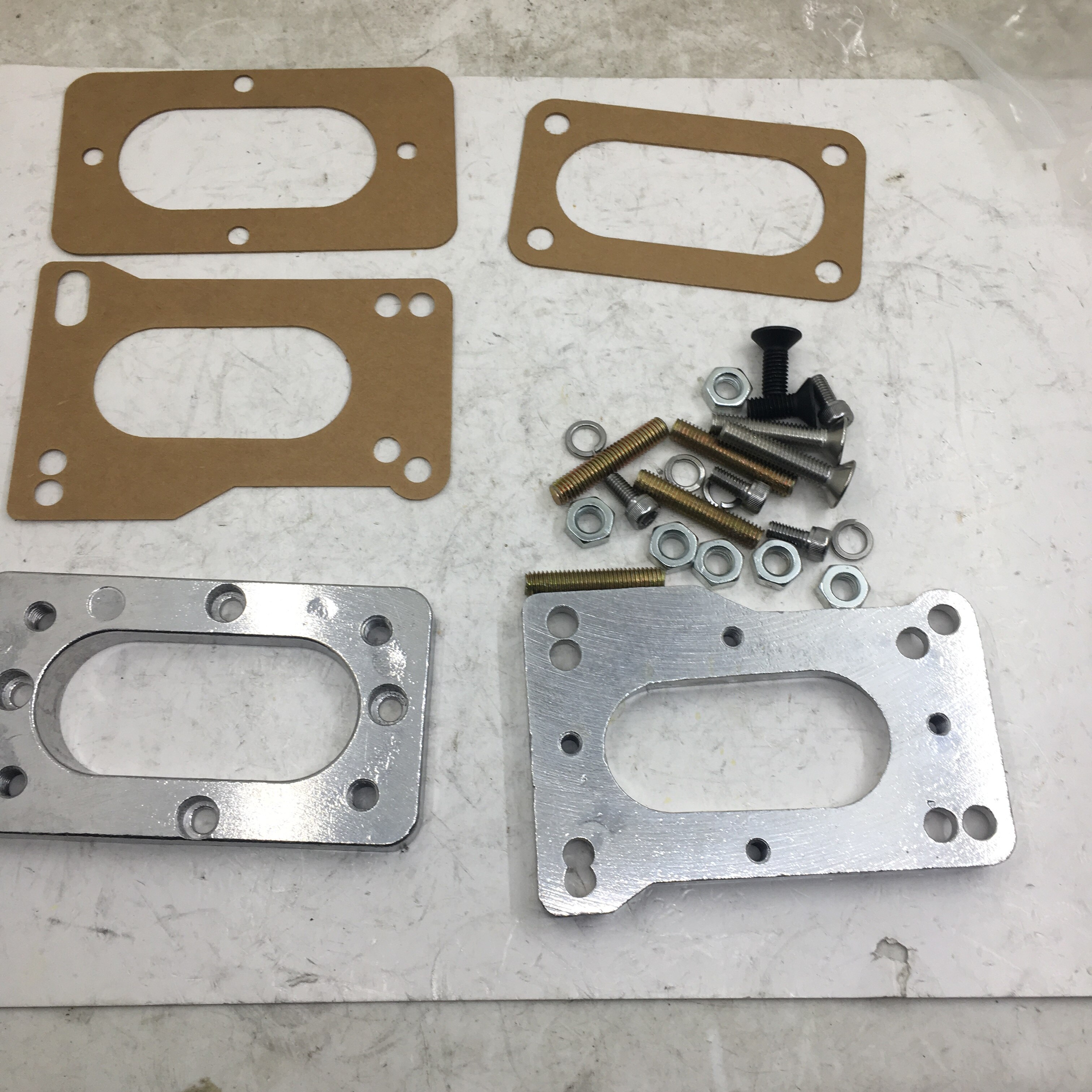 SherryBerg fajs EMPI carburettor carb Carburetor adapter kit for Toyota 22R 20R Weber gaskets hardware 32/36 dgv dgev dgav