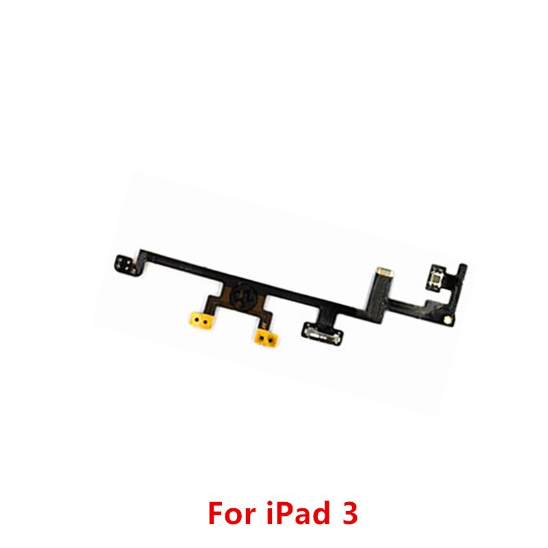 Stumm Schalter Volumen Power-Taste AUF OFF Band Schlüssel Flex Kabel Replacment Reparatur Teile für iPad Air mini 2 3 4 5: For ipad 3