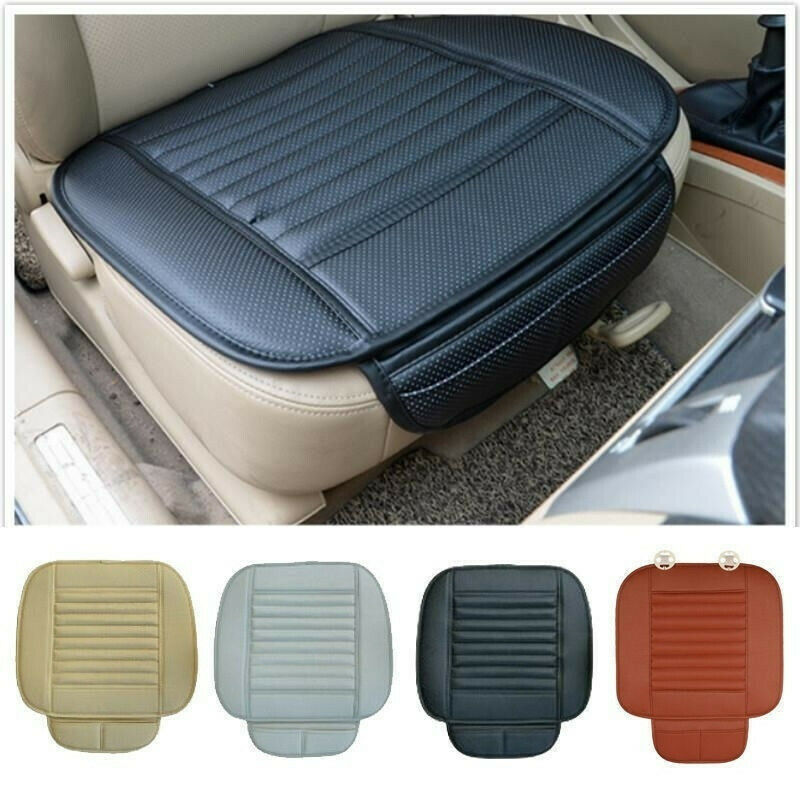 Universal Auto asiento delantero del coche cojín Protector almohadilla alfombra de conductor cubierta Interior invierno asientos calientes Accesorios