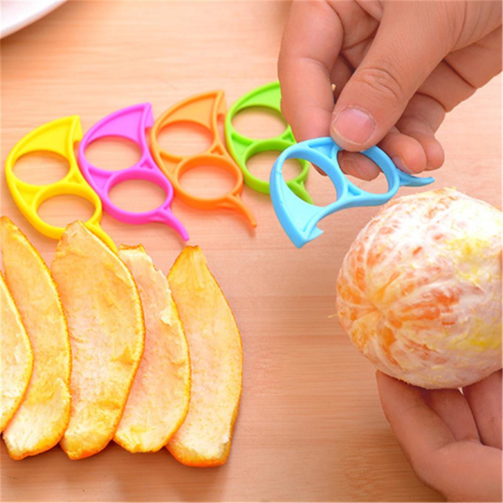 1 stks Creatieve Oranje Schillers Lemon Slicer Fruit Stripper Opener Citrus Mes Keuken Gereedschap Gadgets
