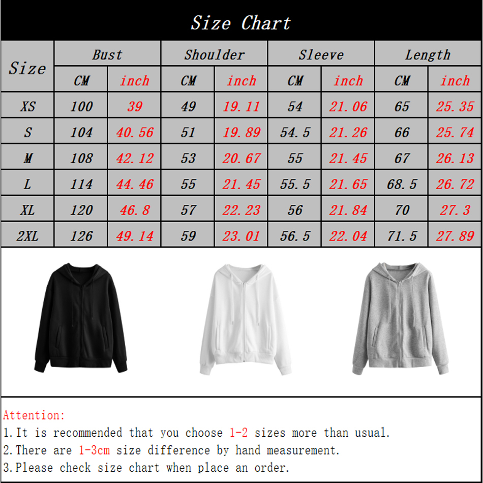 Sudadera con capucha y cremallera para hombre y mujer, ropa deportiva informal de manga larga, color liso, a la , , otoño e invierno, novedad de 2023
