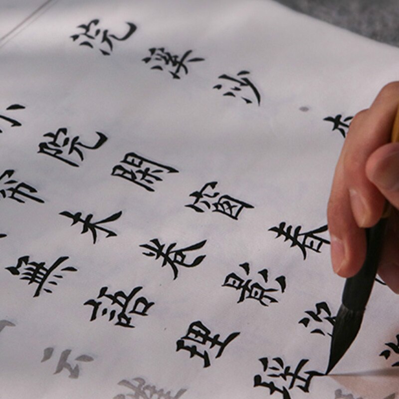 Chinese Calligraphy Practice Copybook for Beginners Ou Yangxun's Style Regular Script Rice Paper Tang Poetry Song Ci Copybook