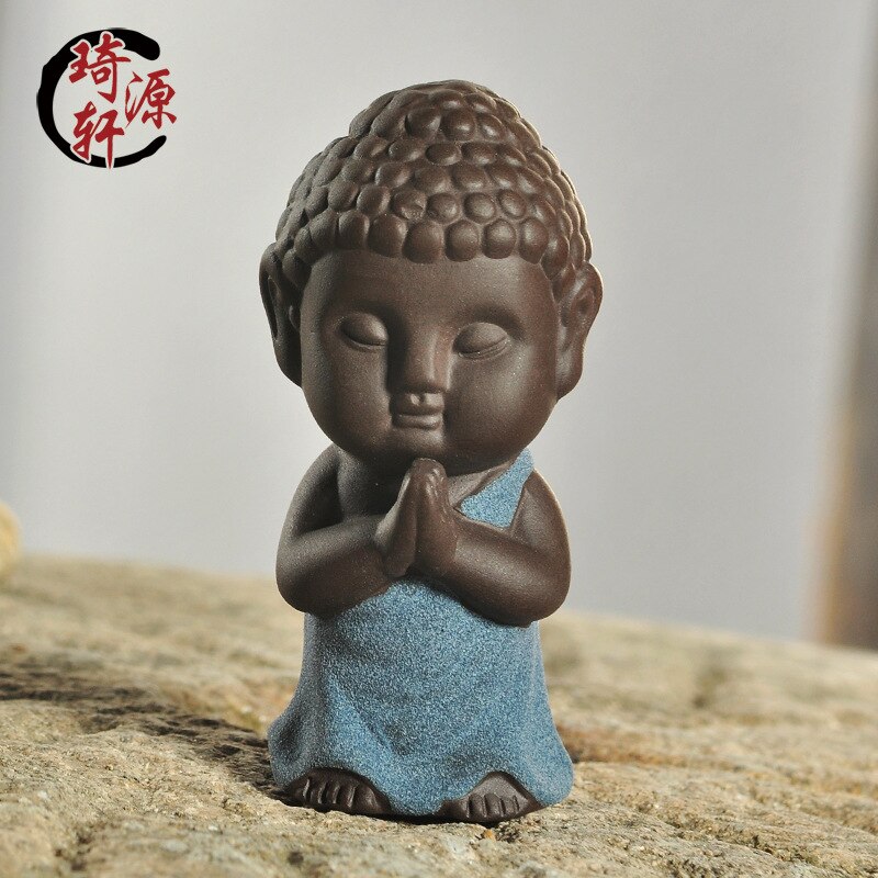 Vidar Zisha Thee Huisdieren Tathagata Boeddhabeeld Zitten En Thee Huisdieren Little Buddha Little Tathagata Zisha Thee Huisdieren: B