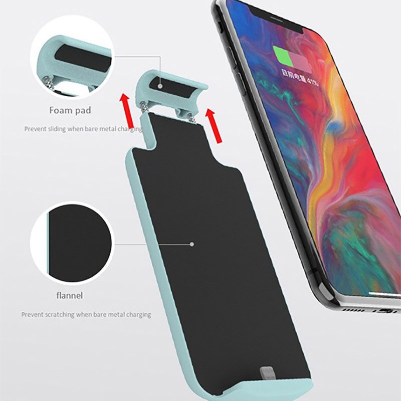 Leioua For Samsung S10 S10E S8 S9 S9Plus Battery Charging Case 5000mAh For Galaxy A8 A9 S10Plus note8 9 Protective Power Bank