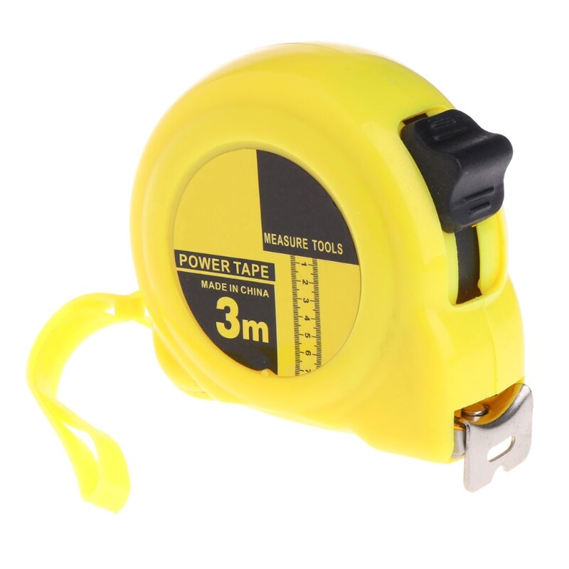 3m 5m Steel Tape Ruler Retractable Stainless Steel Tape Measure Ruler Measuring Metric Tape Rule